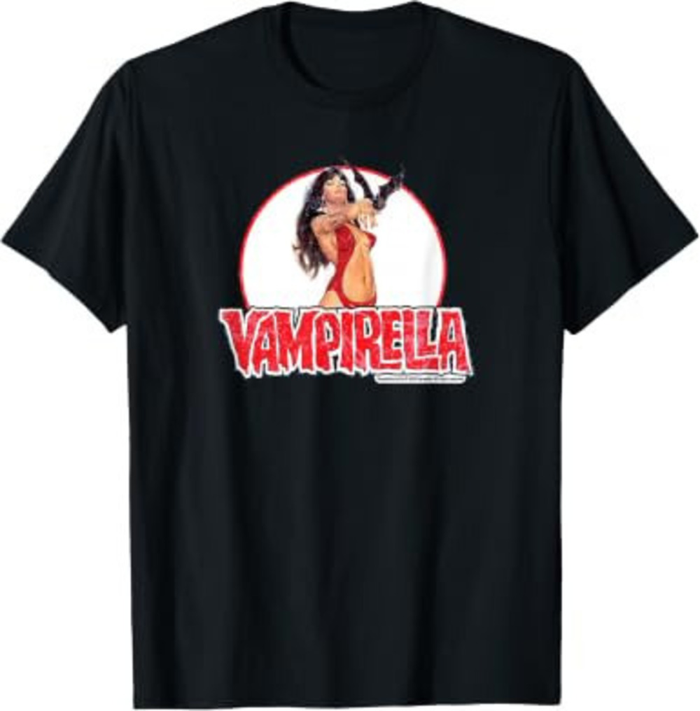 Vampirella _Classic Art_ T Shirt Black